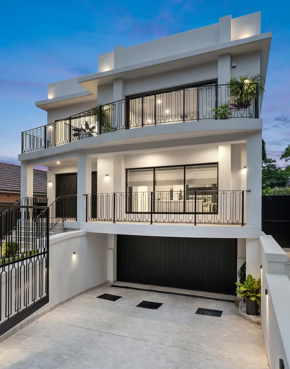 Two-storeyTwo-storey home extension exterior, Sydney home extension exterior, Sydney